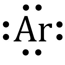 lewis dot structure for argon